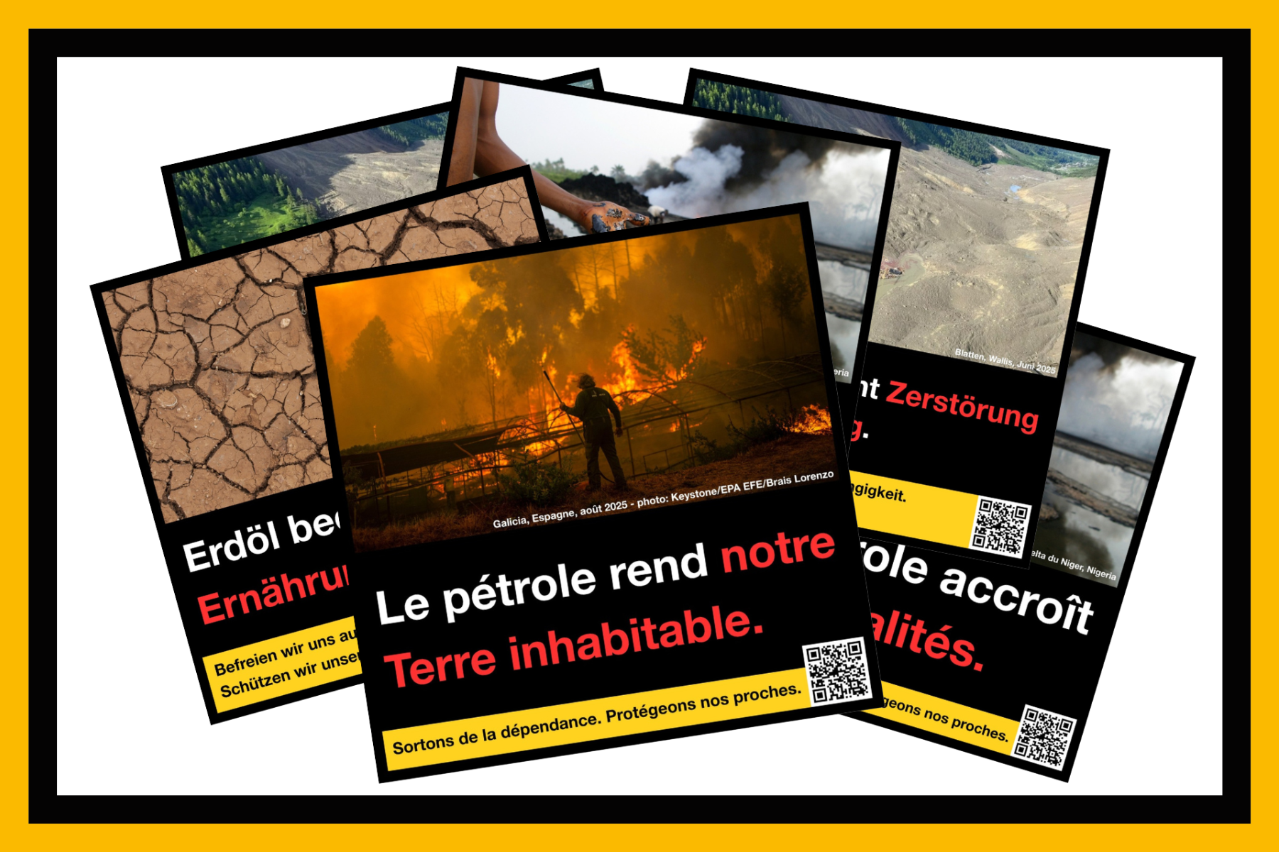 avertissements sur les pompes à essence